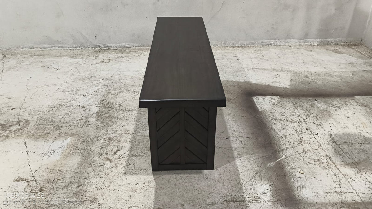 D786-00(3) - DINING BENCH - BLR WH