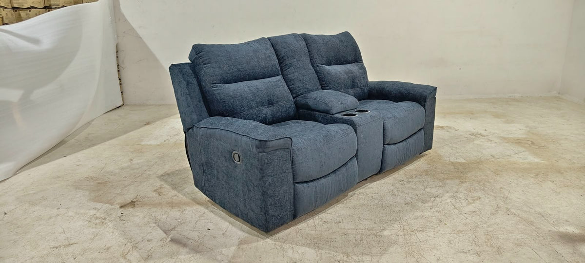 8670494 - 2 SEATER+CONSOLE RECLINER(MANUAL) - OUTLET