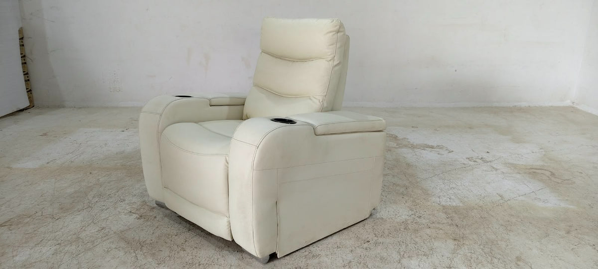 3366-8K - 1 SEATER RECLINER(ELECTRIC) - BLR WH