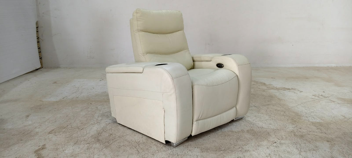 3366-8K - 1 SEATER RECLINER(ELECTRIC) - BLR WH