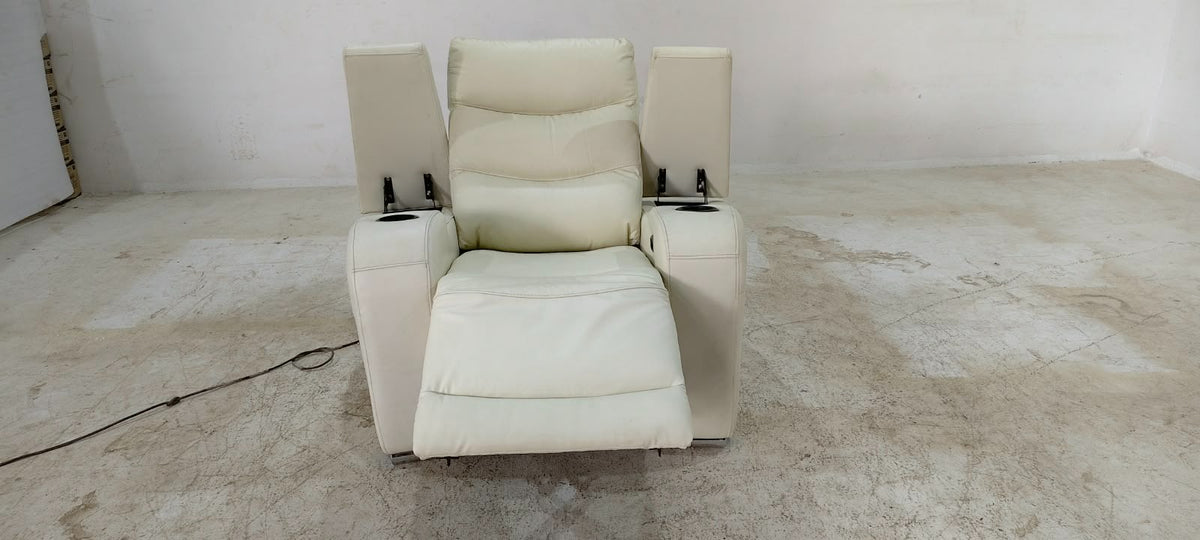 3366-8K - 1 SEATER RECLINER(ELECTRIC) - BLR WH