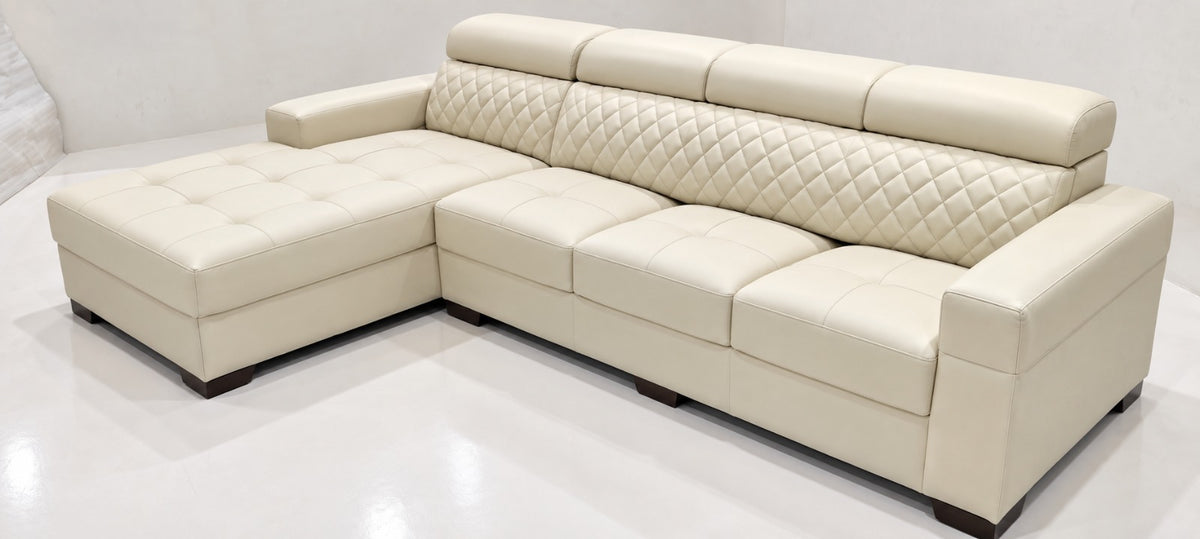 EIFFEL - 3 SEATER+CHAISE - BLR WH