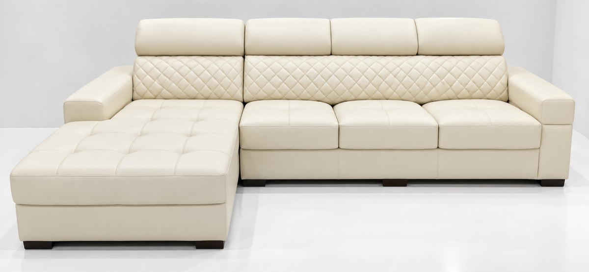 EIFFEL - 3 SEATER+CHAISE - BLR WH