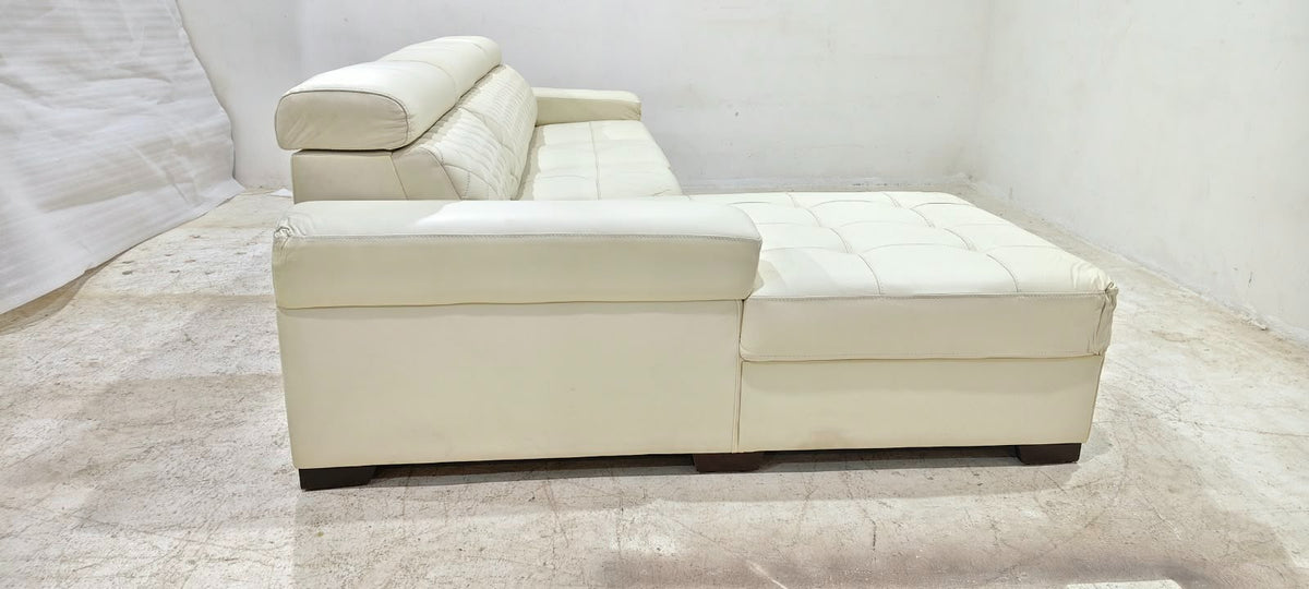 EIFFEL - 3 SEATER+CHAISE - BLR WH