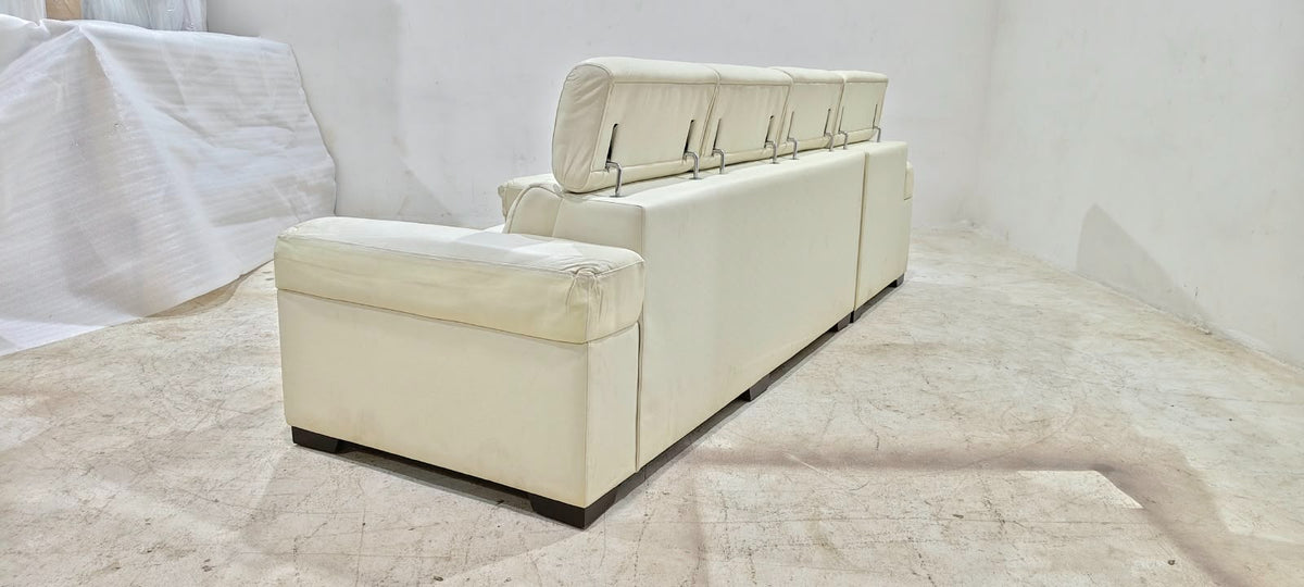 EIFFEL - 3 SEATER+CHAISE - BLR WH