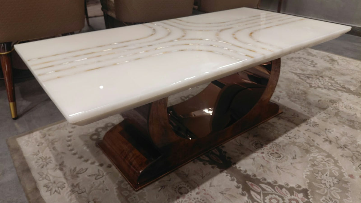 CRESCENT - CENTRE TABLE - MDP