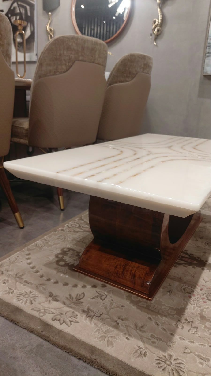 CRESCENT - CENTRE TABLE - MDP