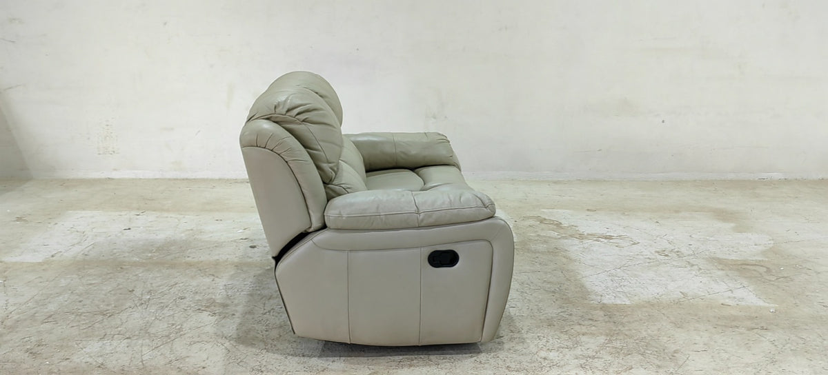 1238-M5652(1) - 2 SEATER RECLINER(MANUAL) - BLR WH