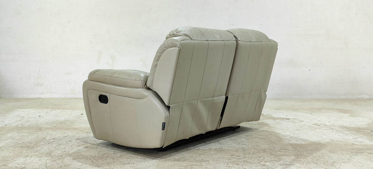 1238-M5652(1) - 2 SEATER RECLINER(MANUAL) - BLR WH