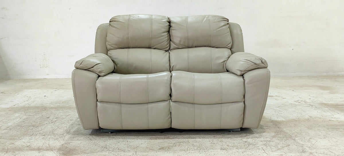 1238-M5652(1) - 2 SEATER RECLINER(MANUAL) - BLR WH
