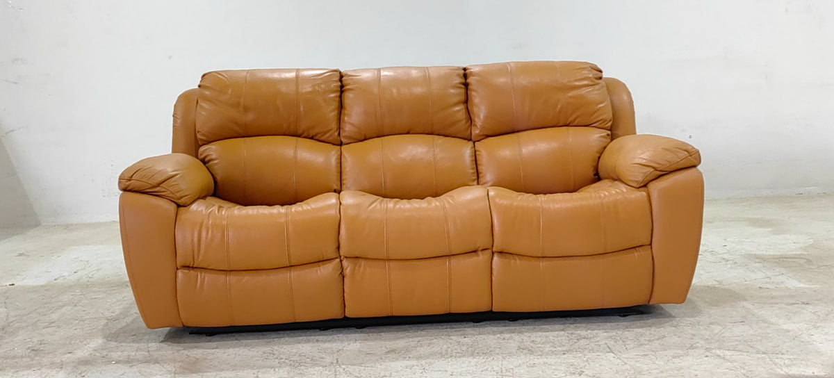 1238-M5658(4) - 3 SEATER RECLINER(ELECTRIC) - BLR WH