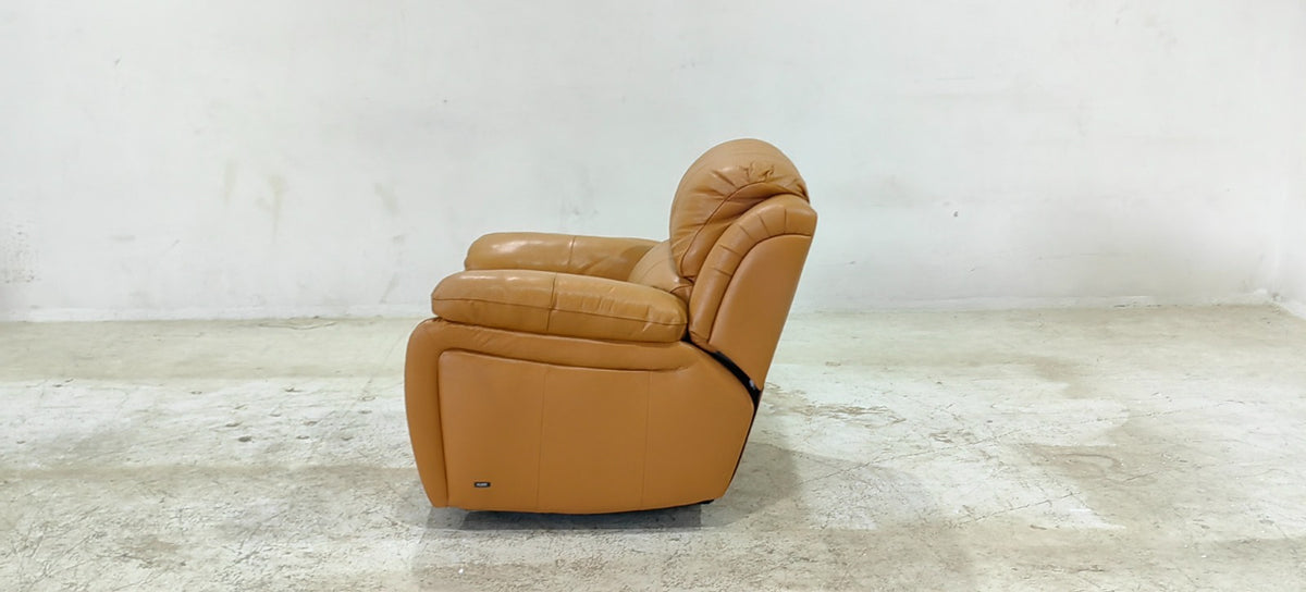 1238-M5658(2) - 1 SEATER RECLINER(MANUAL) - BLR WH