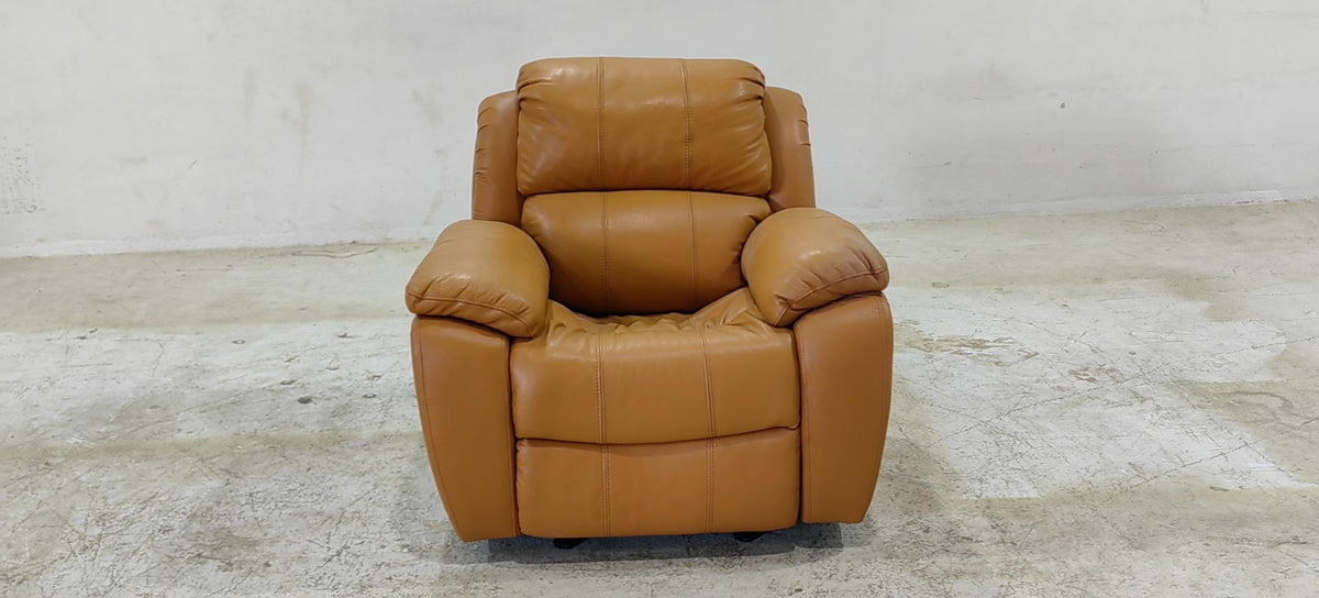 1238-M5658(2) - 1 SEATER RECLINER(MANUAL) - BLR WH