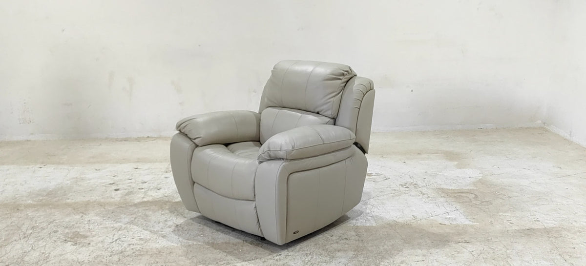 1238-M5652(1) - 1 SEATER RECLINER(ELECTRIC) - BLR WH