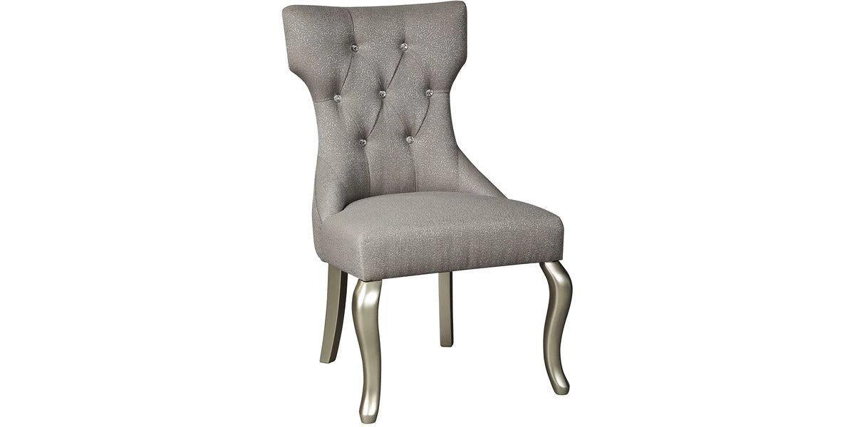 D650-03(38) - DINING CHAIR - BLR WH