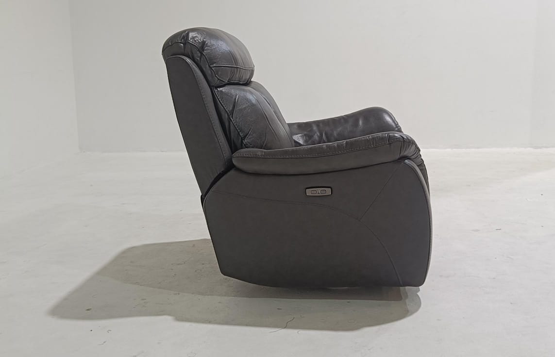 KM.167H(1) - 1 SEATER RECLINER(ELECTRIC) - BLR WH