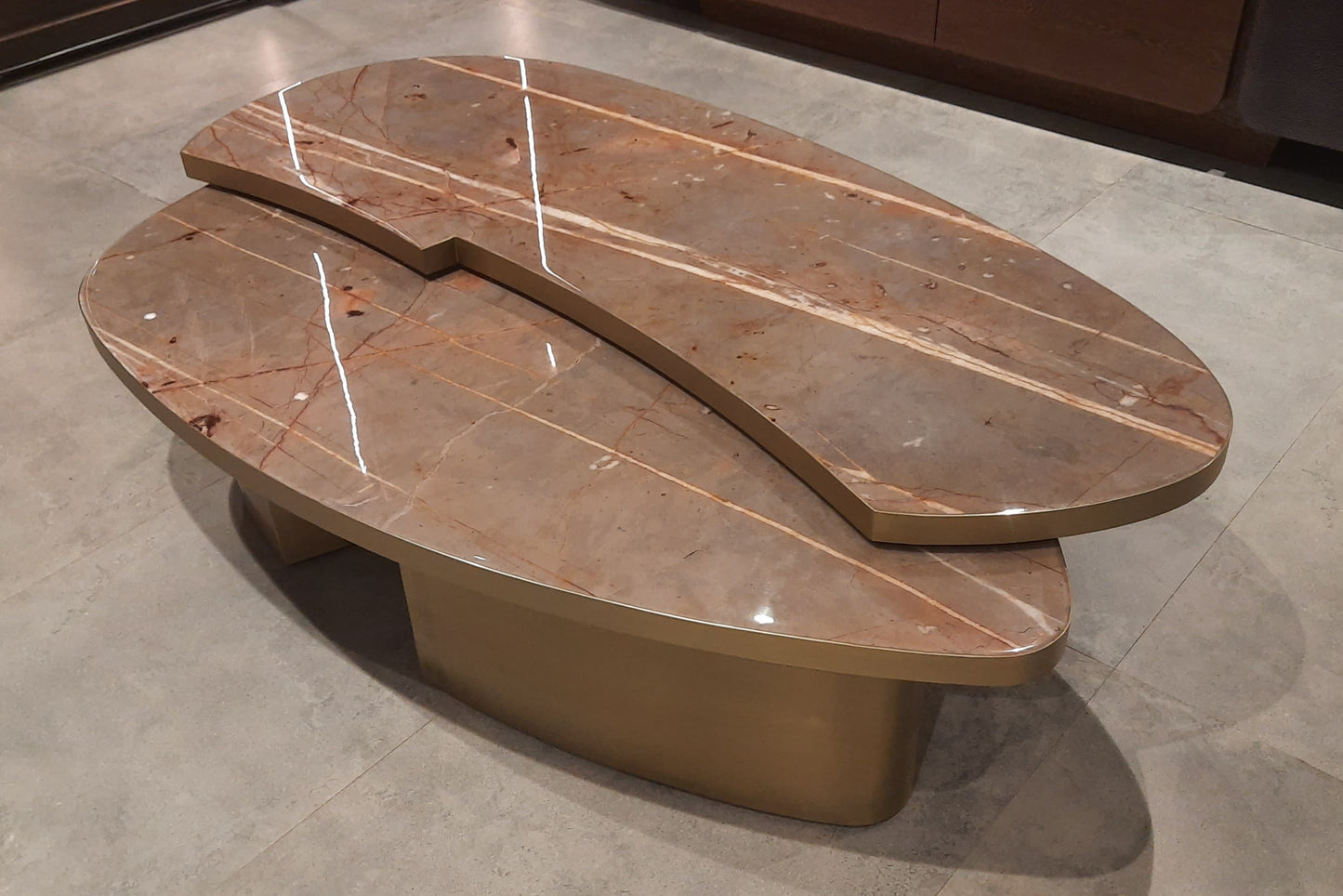 OVAL - COFFEE TABLE - IND DASH(BESPOKE)