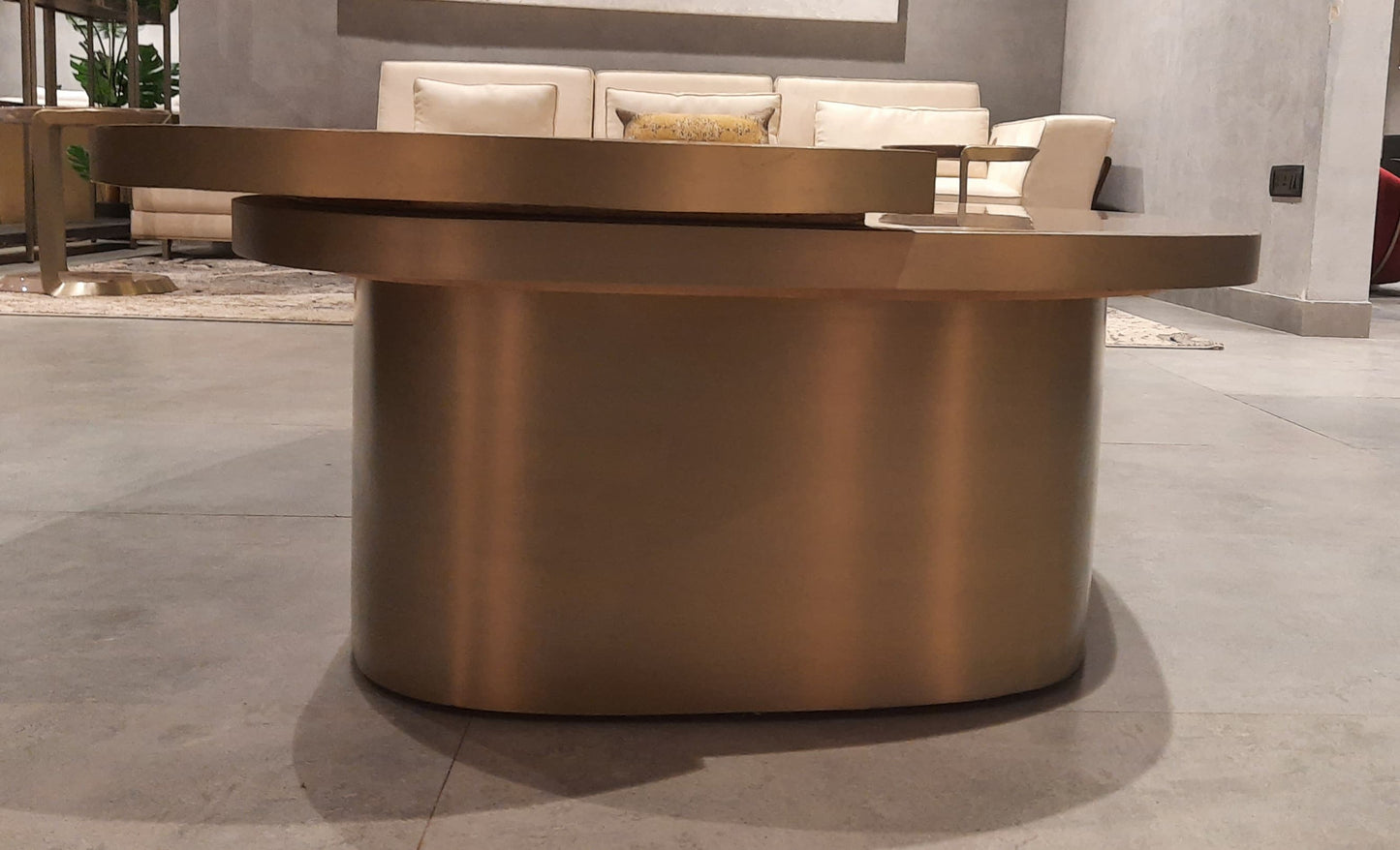 OVAL - COFFEE TABLE - IND DASH(BESPOKE)