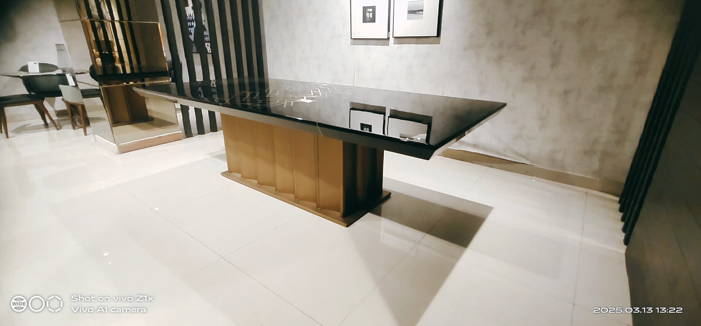 BLACK - DINING TABLE - HYD DASH(BESPOKE)