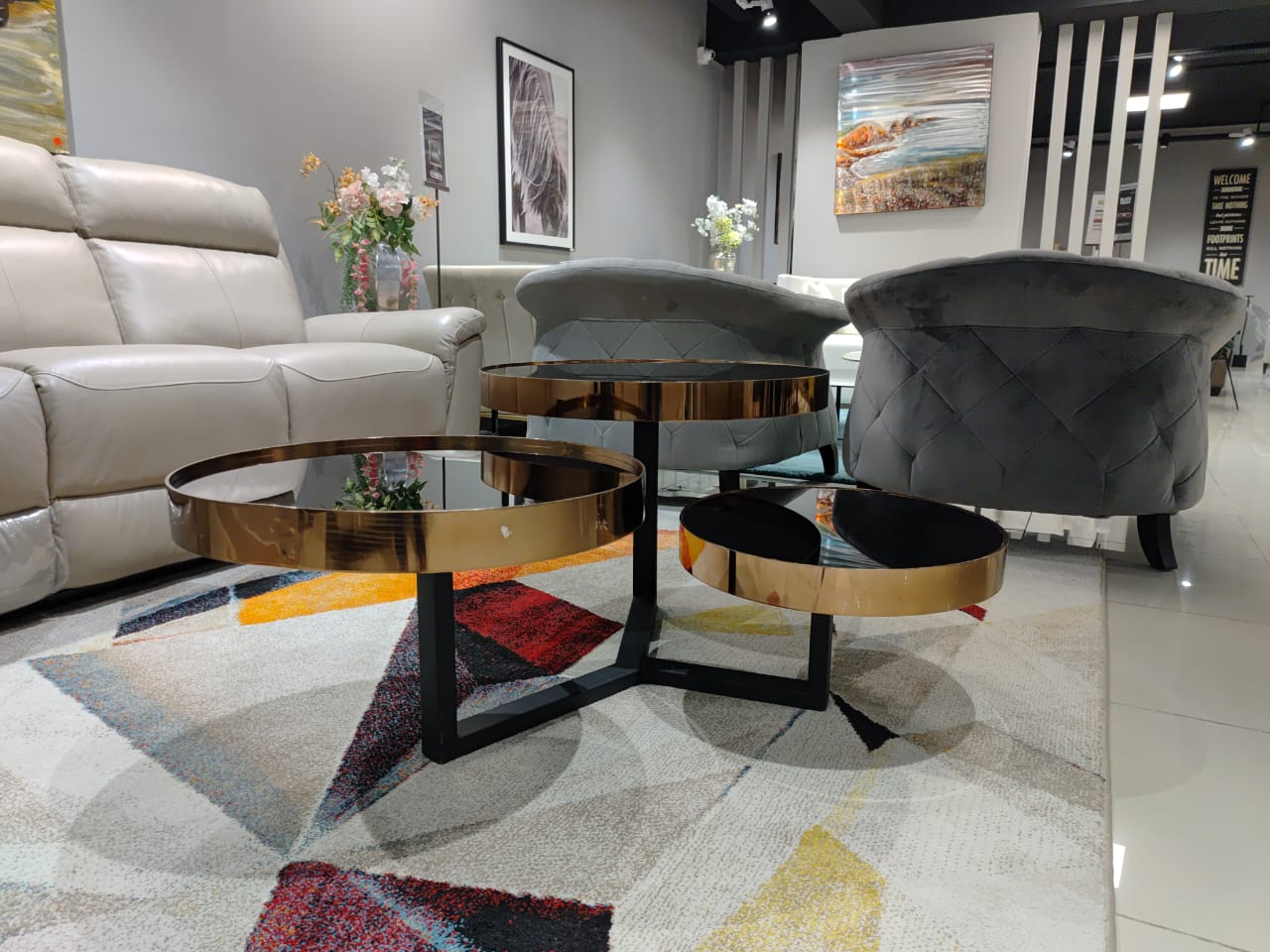 BULGARI - COFFEE TABLE - HYD WH