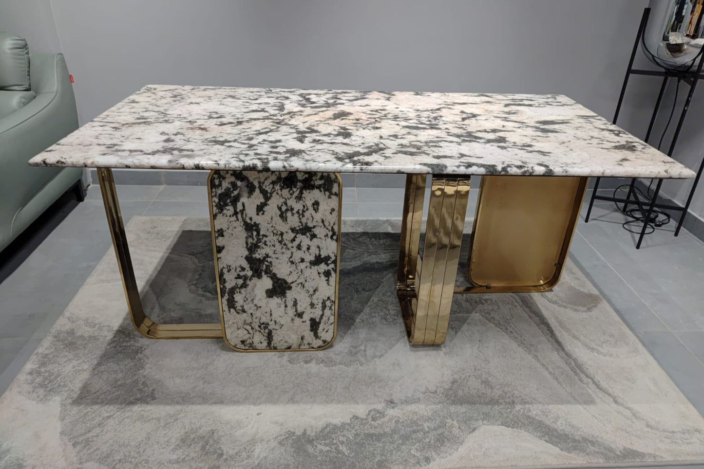 DT-02 - DINING TABLE - BLR WH