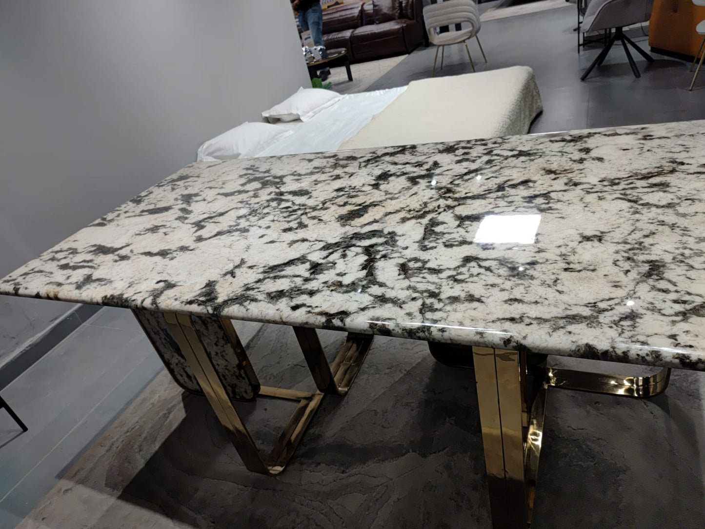 DT-02 - DINING TABLE - BLR WH