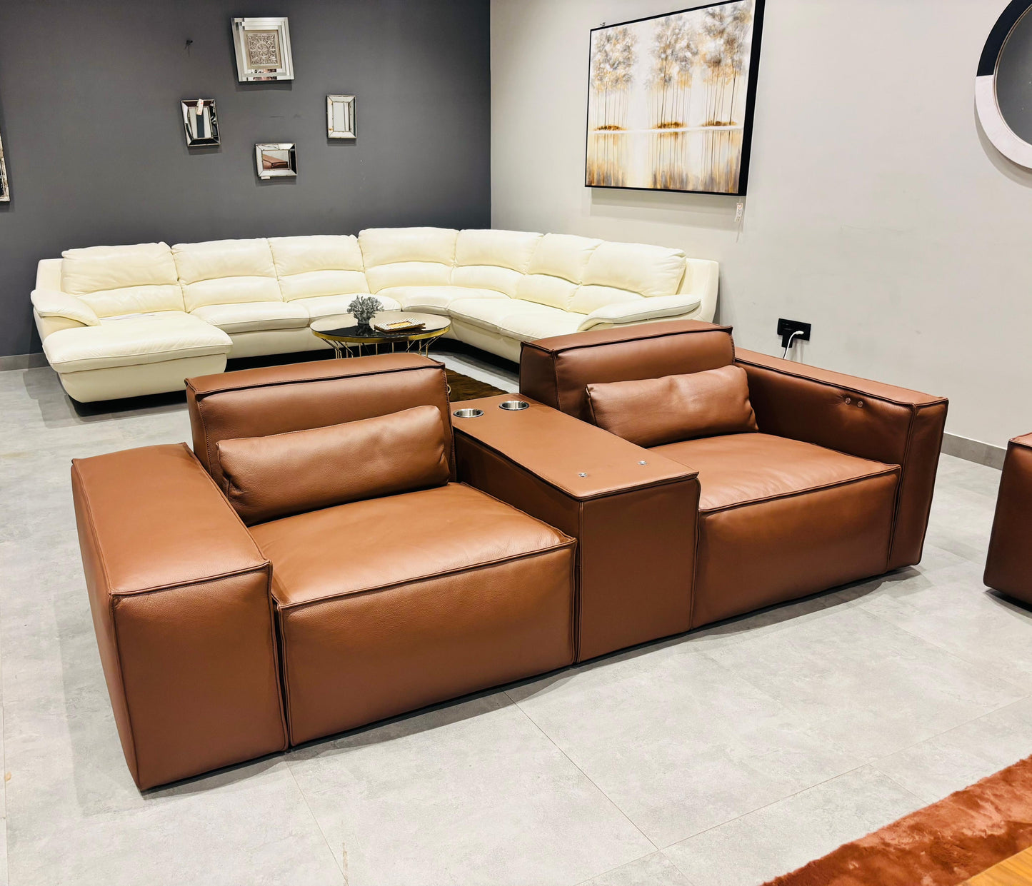 AW2301-D - 2 SEATER+CONSOLE - OUTLET