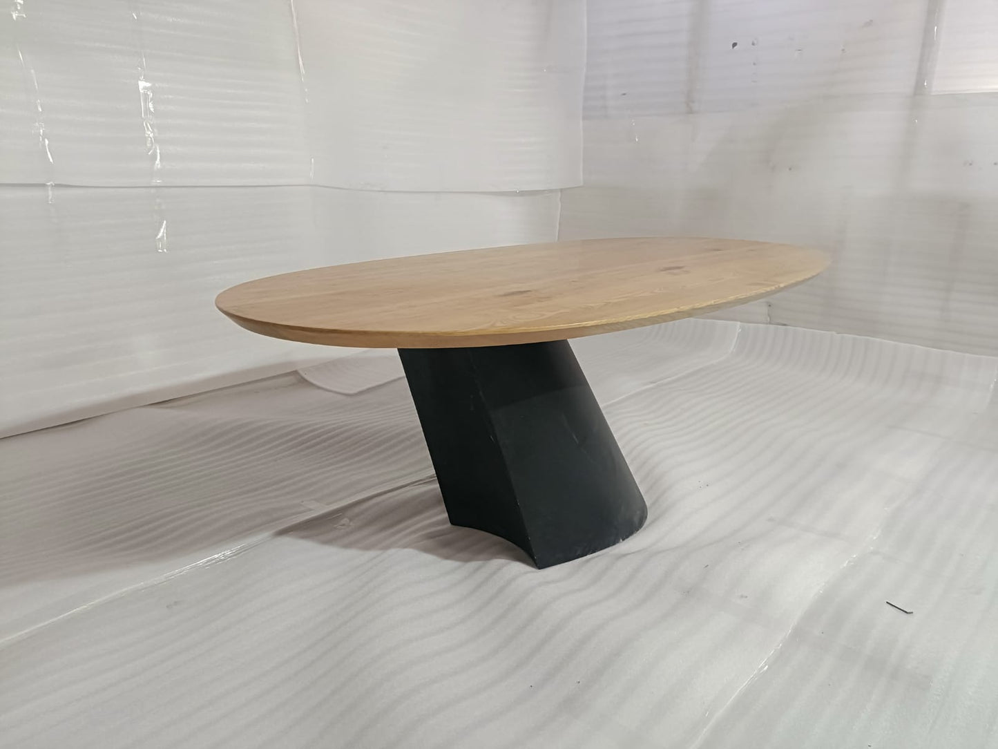 CANTILERVERED(2) - DINING TABLE - BLR WH