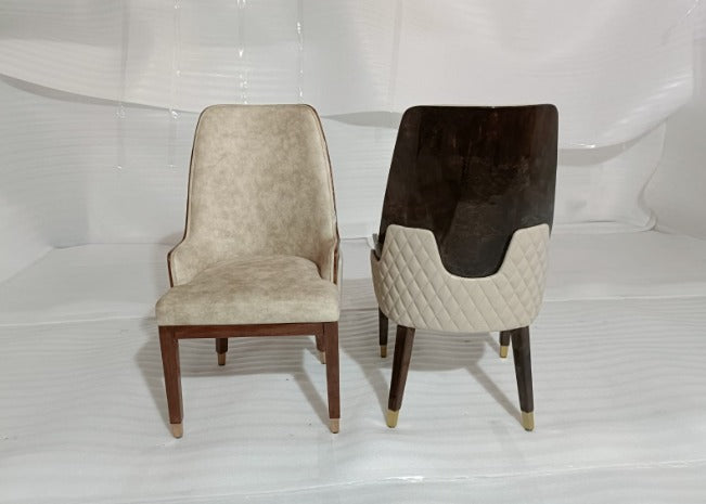 CAIRO(6) - DINING CHAIR - BLR WH