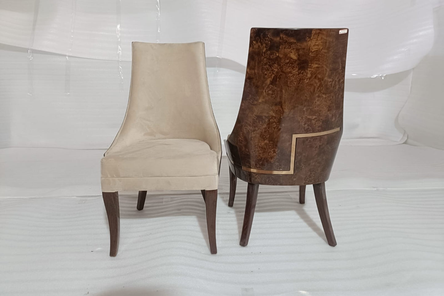 VZ(8) - DINING CHAIR - BLR WH