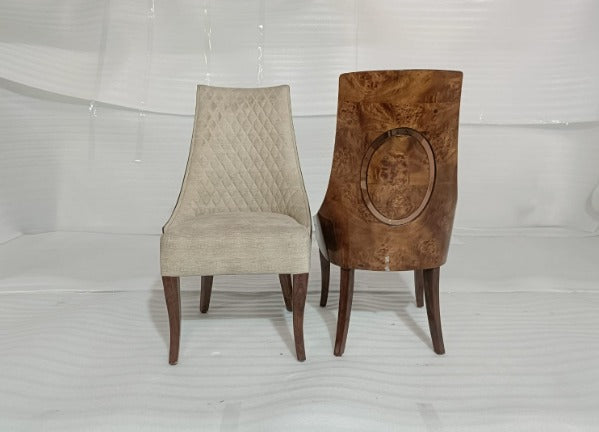 RING(7) - DINING CHAIR - BLR WH