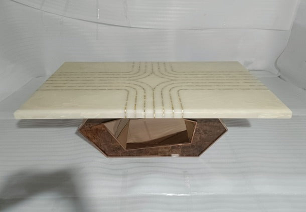 DIAMOND(1) - DINING TABLE - BLR WH