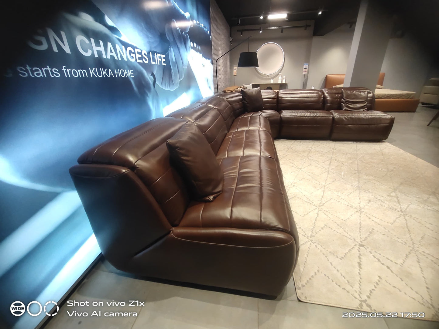 KM.6107 - 6 SEATER RECLINER(ELECTRIC) - BH