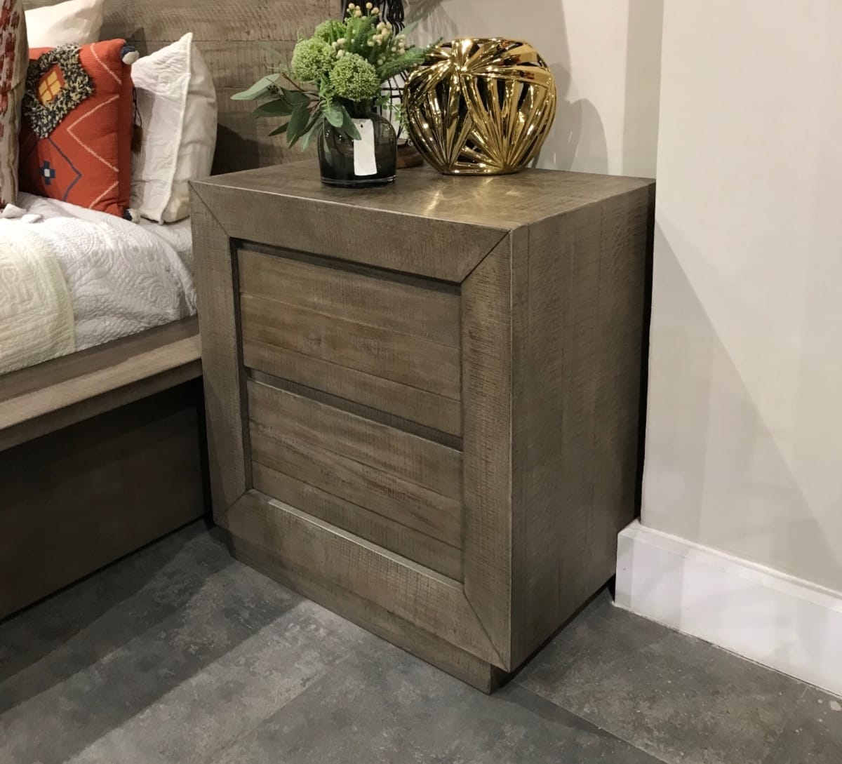 LANGFORD(2) - NIGHTSTAND - MUM WH