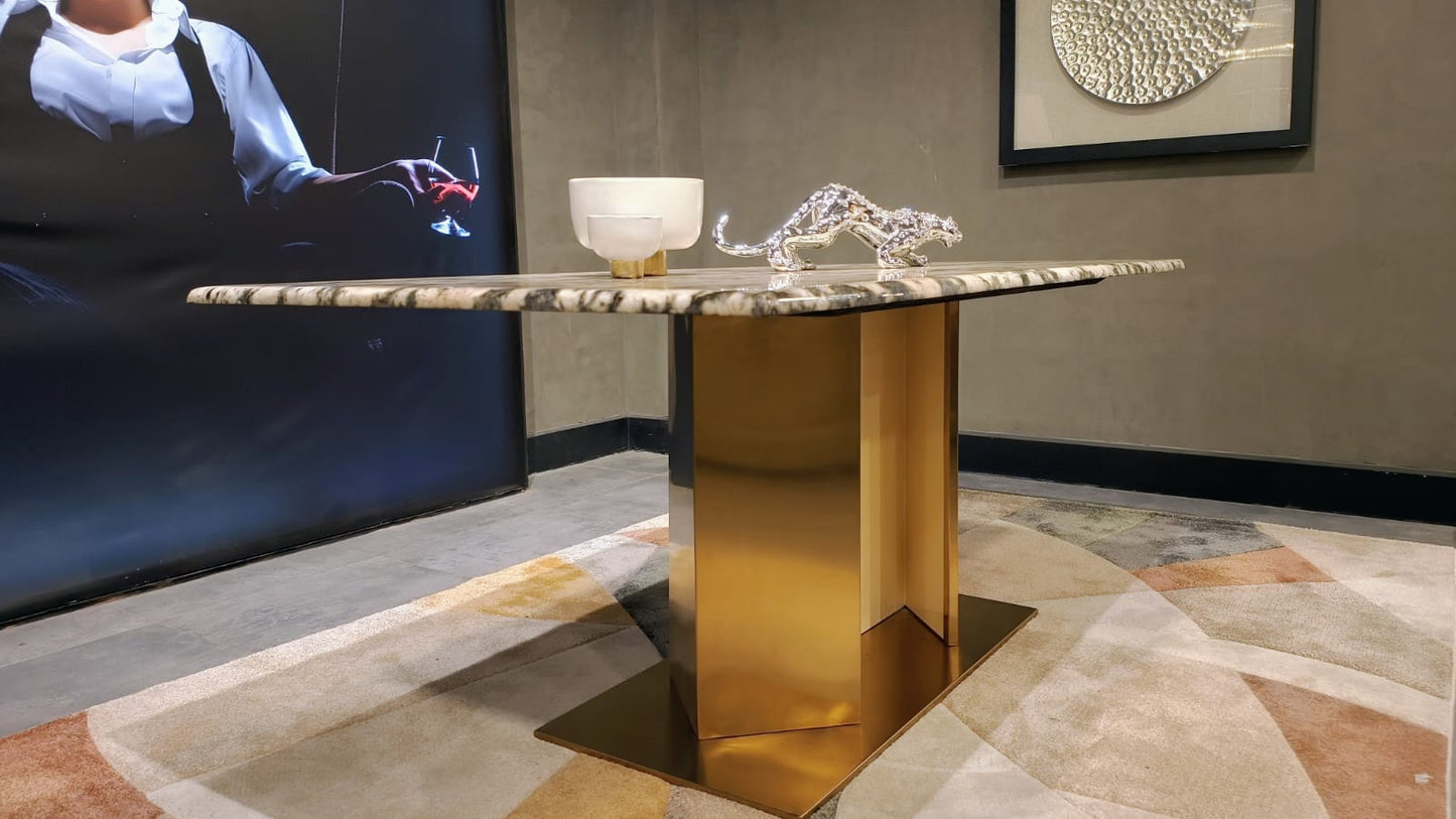 T-01 - DINING TABLE - MUM WH