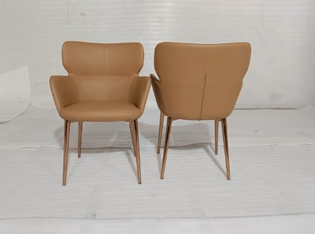 HN69(2) - DINING CHAIR - BLR WH