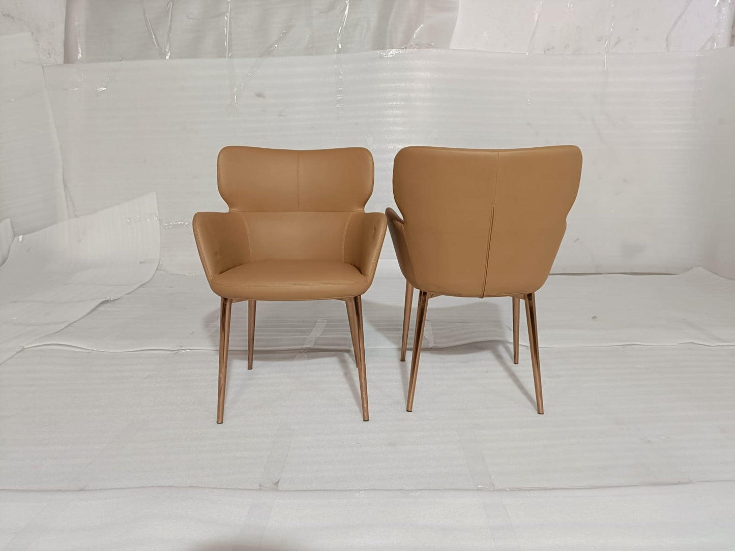 HN69(2) - DINING CHAIR - BLR WH