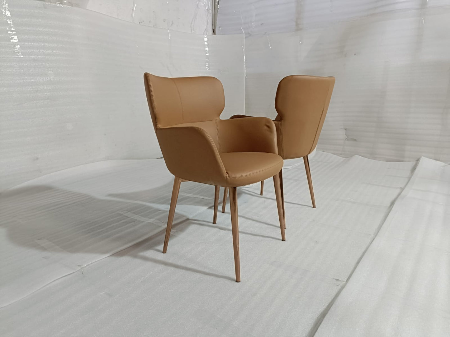 HN69(2) - DINING CHAIR - BLR WH