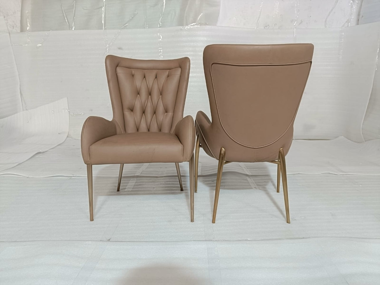 CH-437(2) - DINING CHAIR - BLR WH