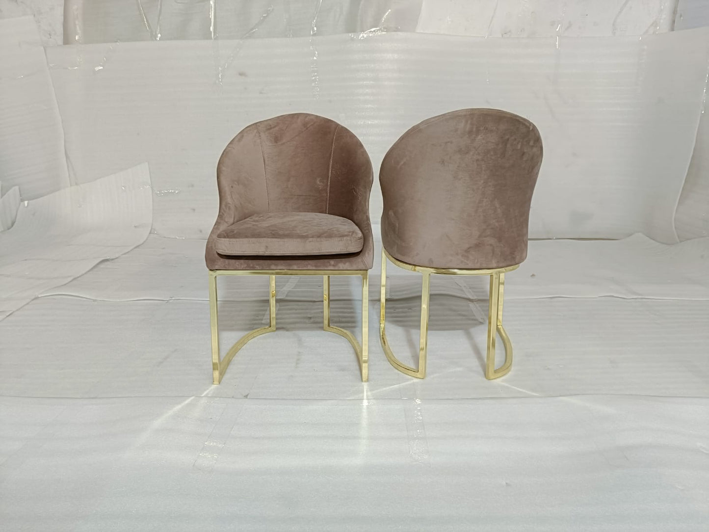CLOWER(2) - DINING CHAIR - BLR WH