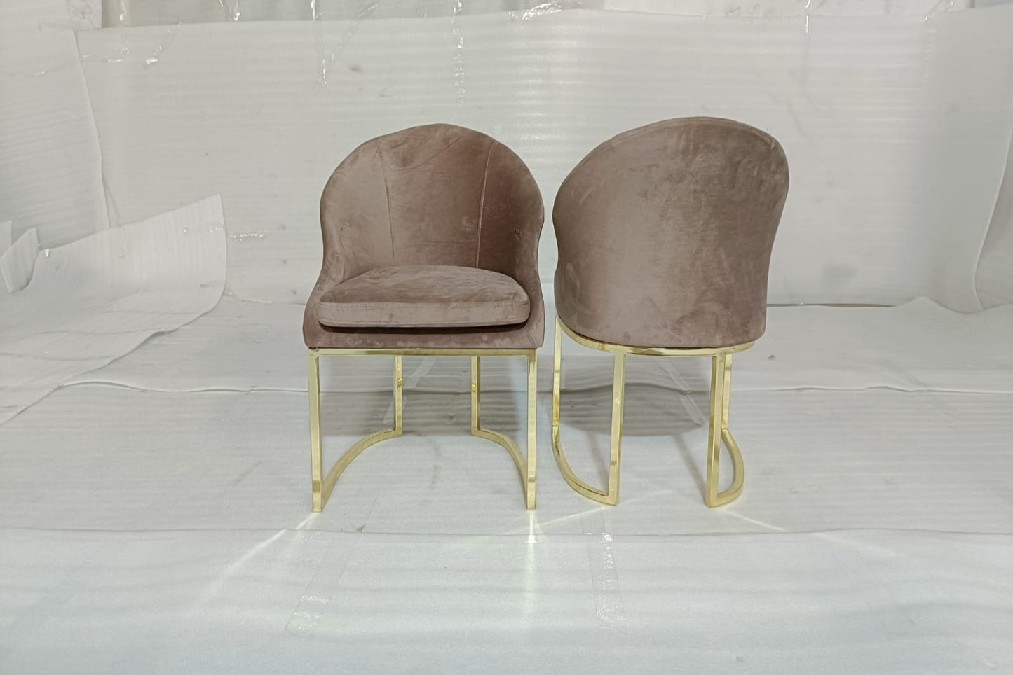 CLOWER(2) - DINING CHAIR - BLR WH