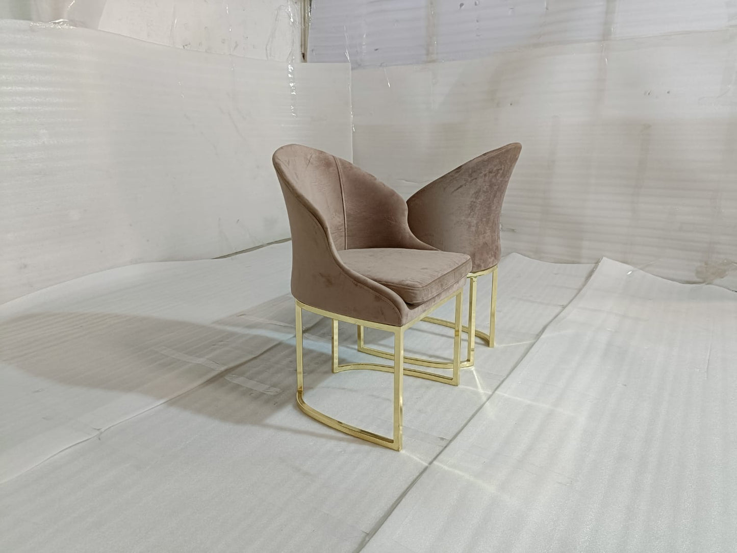 CLOWER(2) - DINING CHAIR - BLR WH