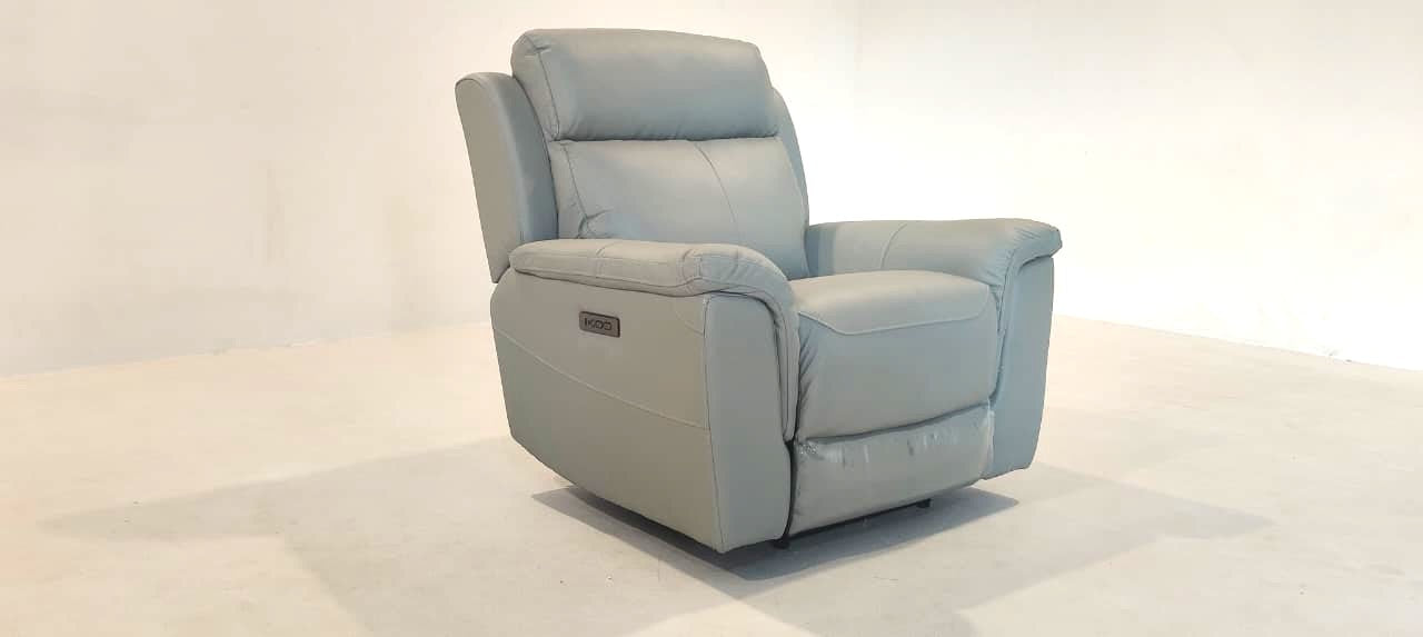 UXW3339HM(1042)(2) - 1 SEATER RECLINER(ELECTRIC) - BLR WH