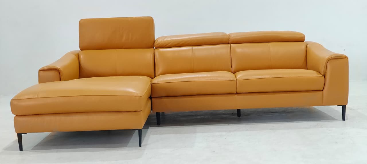 KF.023(2) - 3 SEATER+CHAISE - BLR WH