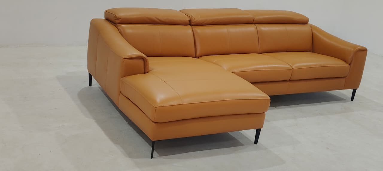 KF.023(2) - 3 SEATER+CHAISE - BLR WH