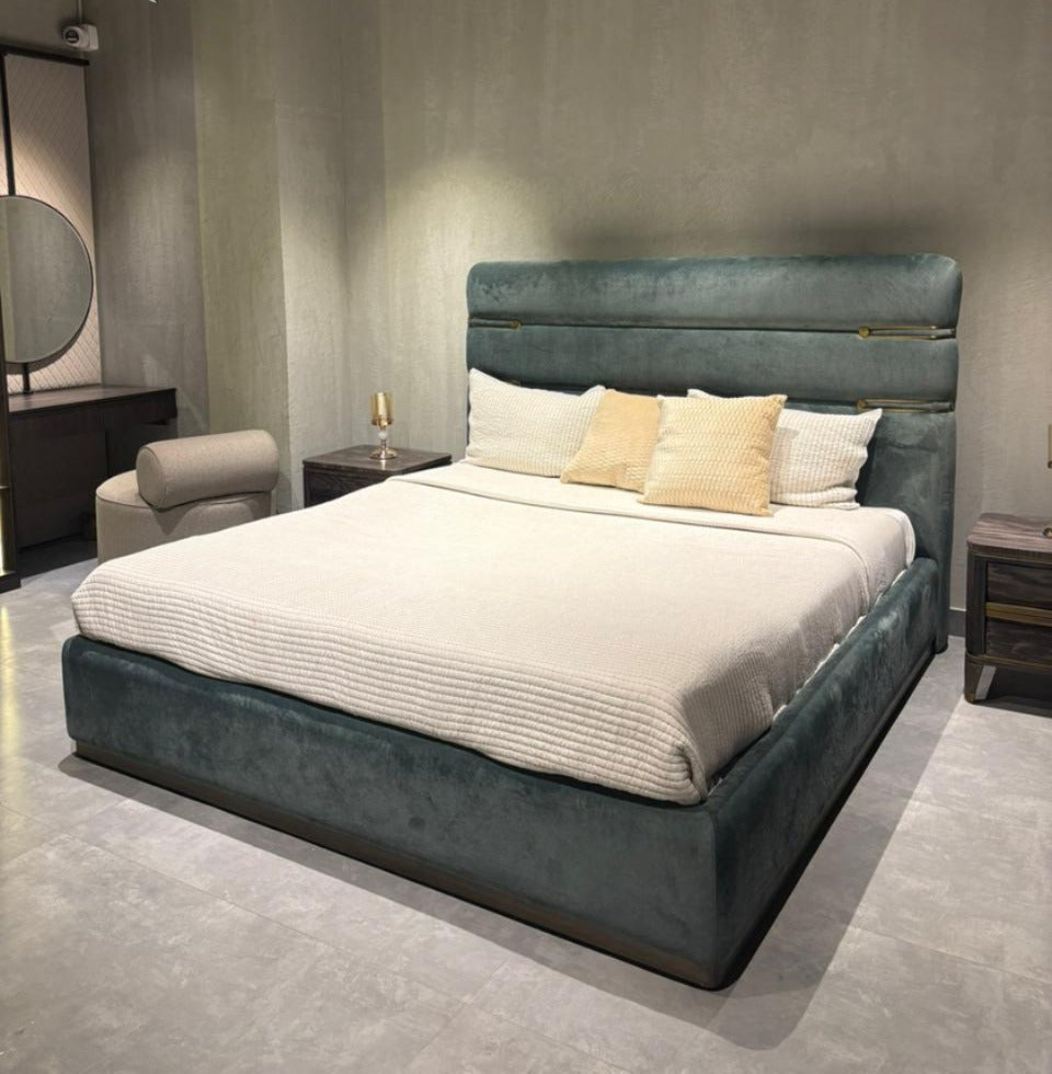 BHAVIN - BED+SIDE TABLE - HYD DASH(BESPOKE)