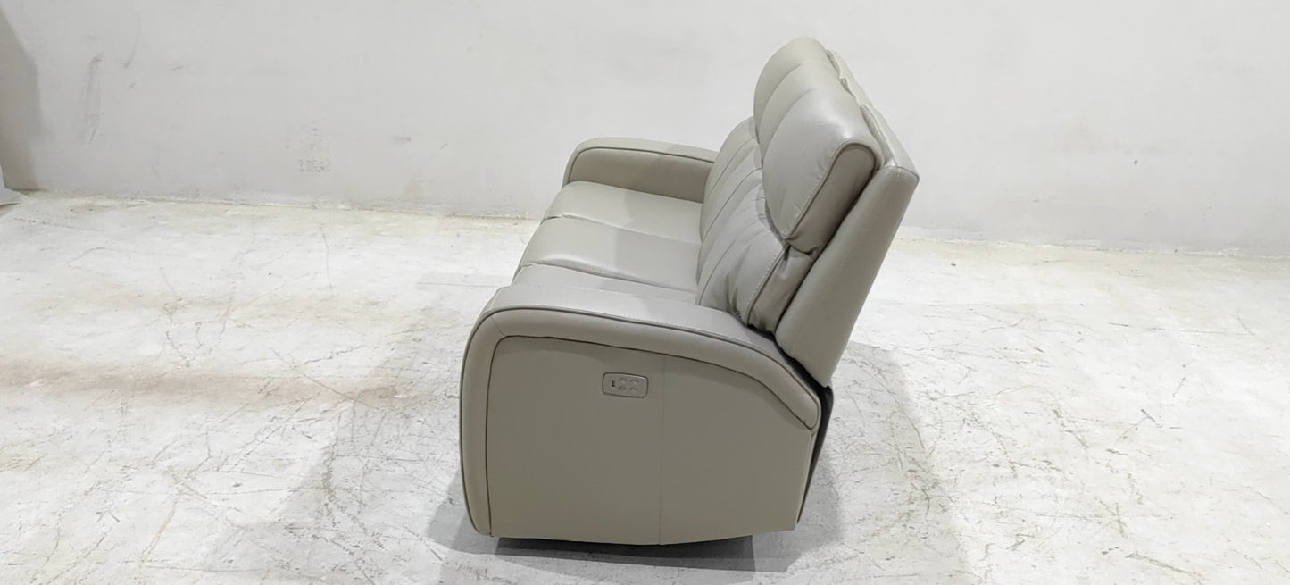 KM.132H(2) - 3 SEATER RECLINER(ELECTRIC) - BLR WH