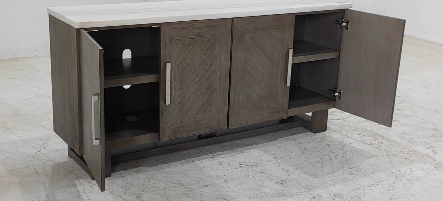 W854-68(9) - TV STAND - BLR WH