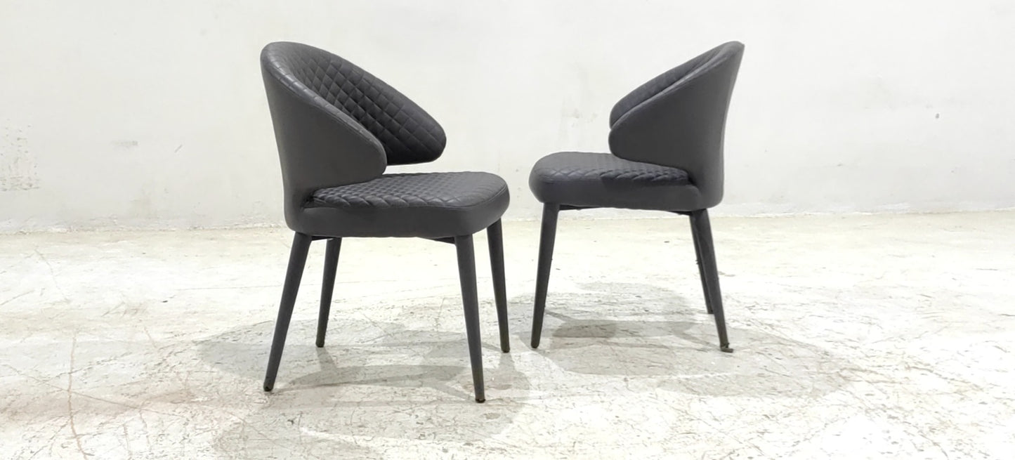 DC-HD-8722/HW(6) - DINING CHAIR - BLR WH