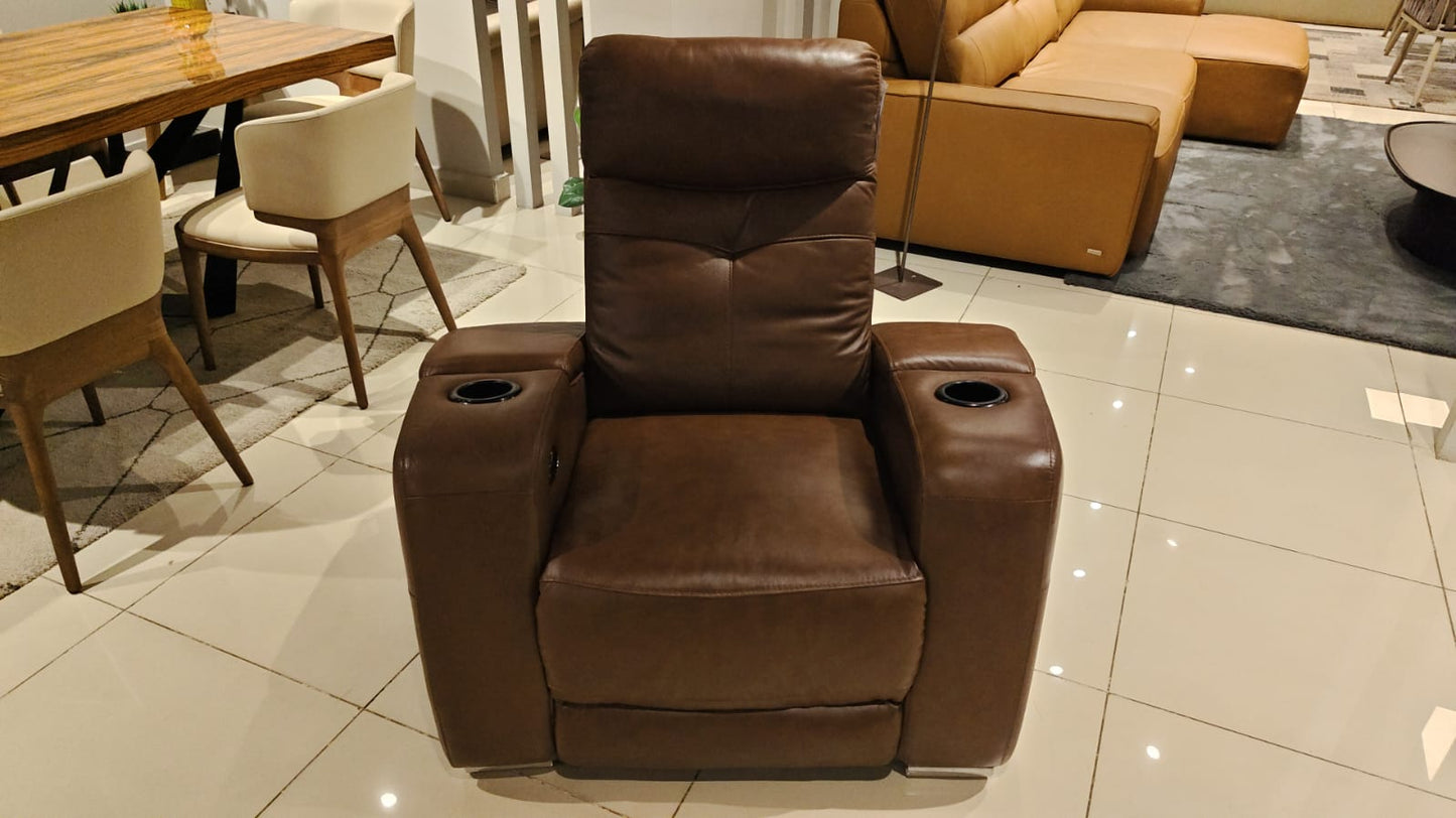 3374(2) - 1 SEATER RECLINER(ELECTRIC) - BLR WH